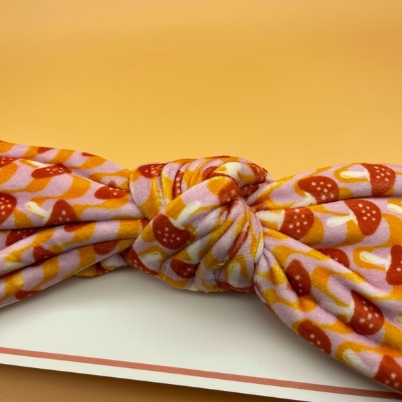 Spa Headband in Mushroom Print, NWT - Picture 5 of 7